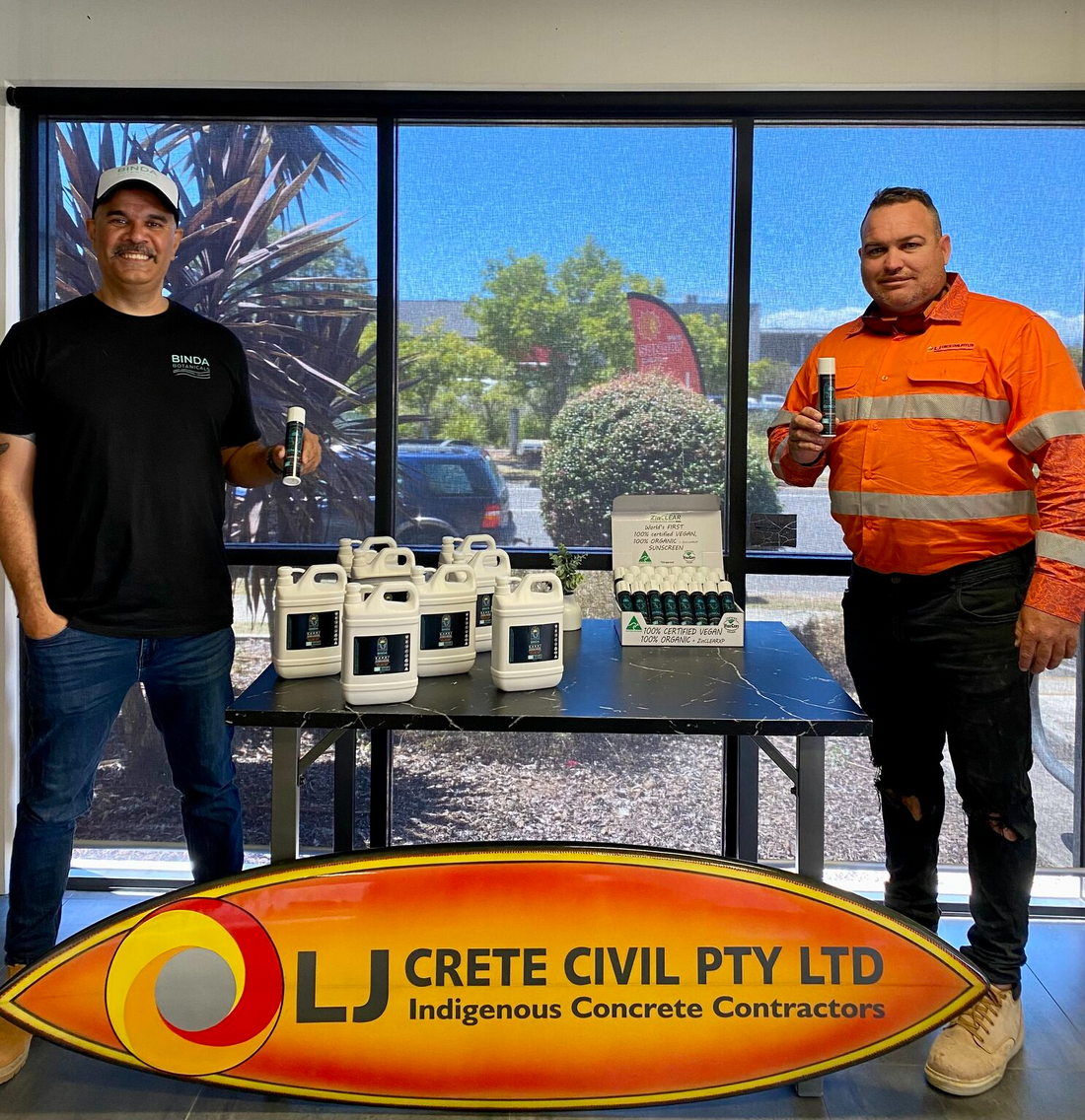 Binda Botanicals and LJ Crete Group: Cementing a Partnership