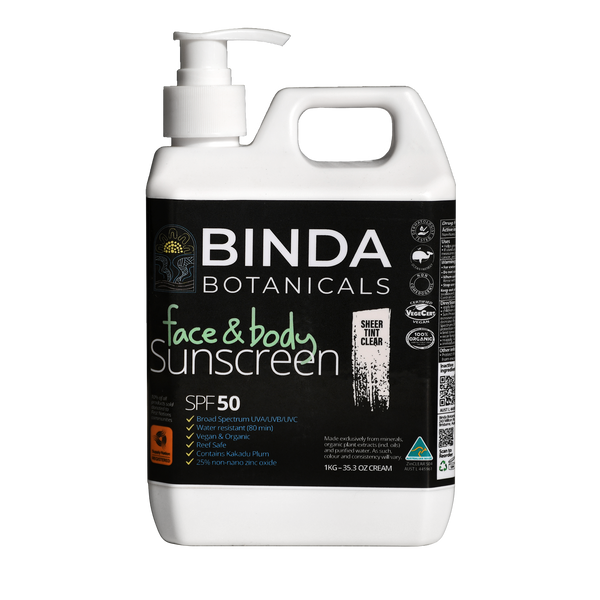 BINDA Face & Body Sunscreen SPF50 1kg